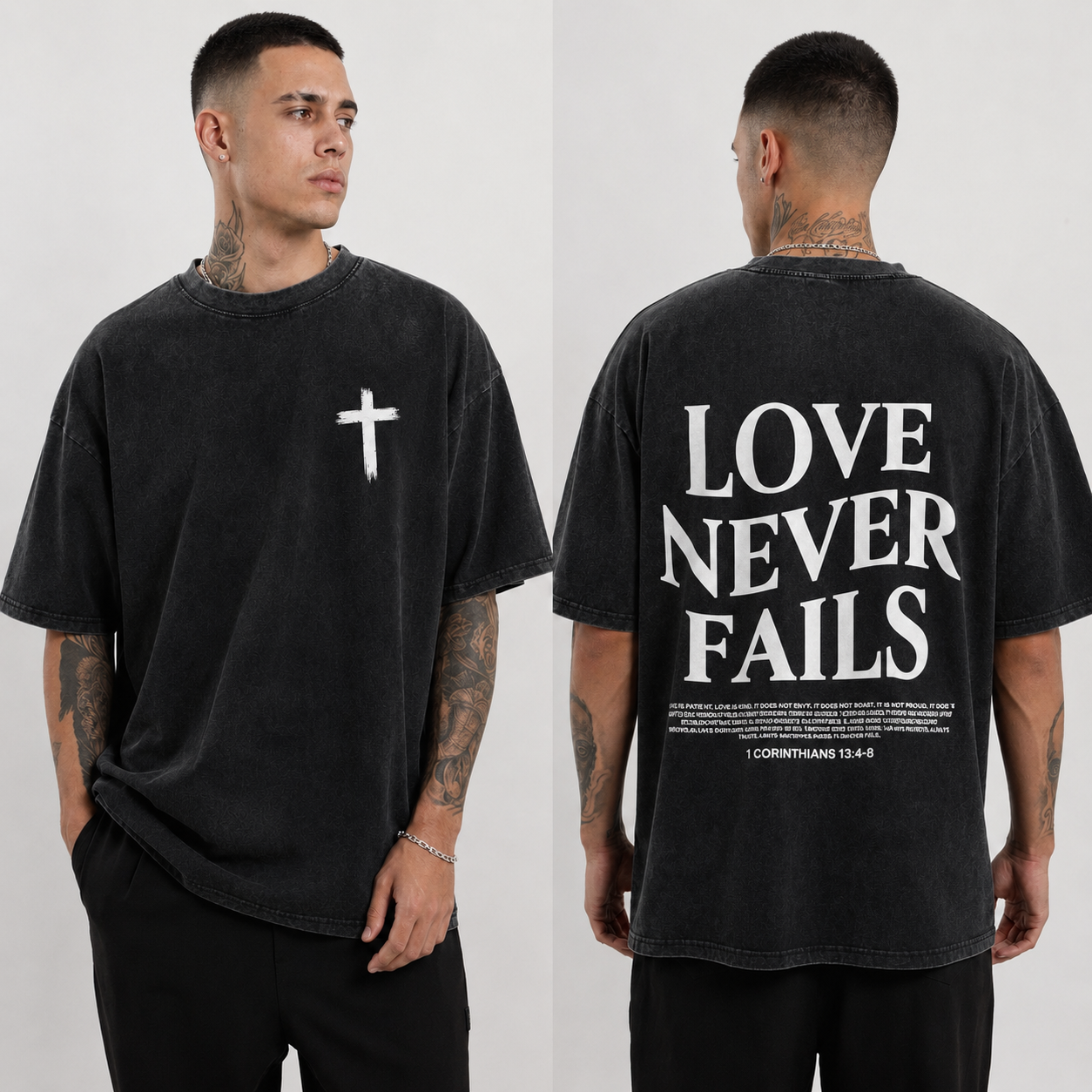 "Love never fails" Shirt